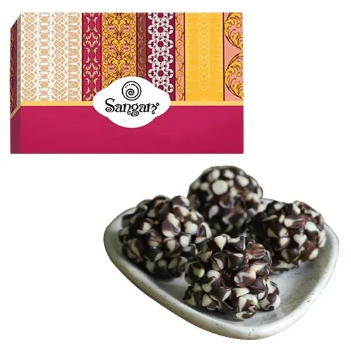 Kaju Chocotwin from Sangam Sweets