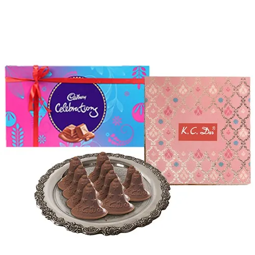 Choc-O-Bell from K.C.Das with Cadbury Celebration