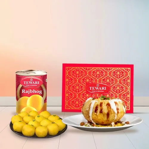 Kesar Rajbhog  N  Rajkachori Indulgence