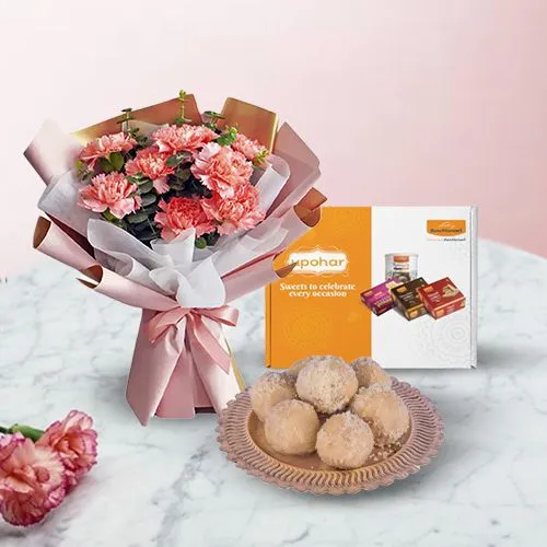 Carnations Elegance N Kheer Kadam Bliss