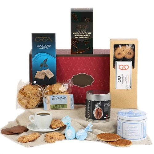 Splendid Woke Italian Coffee Gift Basket