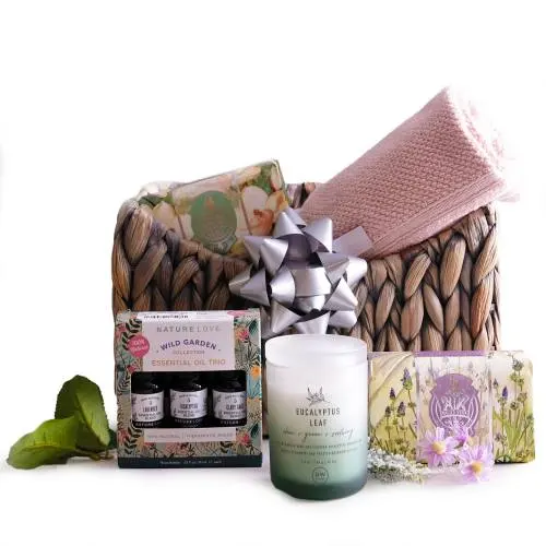 Pamper with The Bath Basket