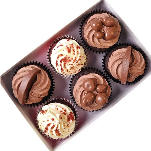 Deliciously Yours Triple Chocolate Cupcake Selection