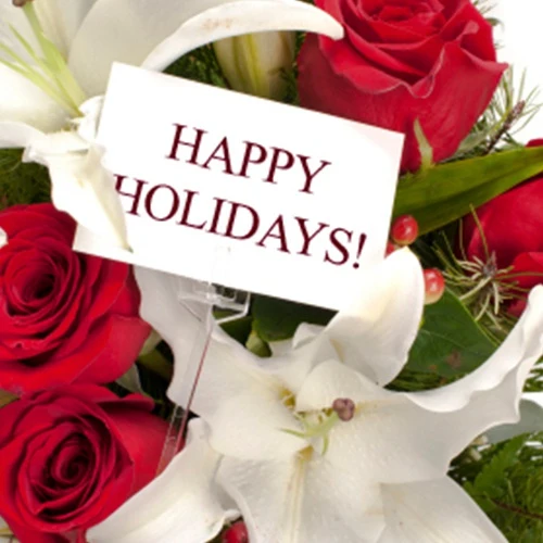 Floral Panorama Holiday Melody