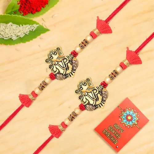 Spiritual Ganesha Rakhi Combo