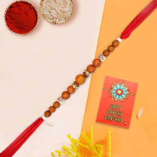 Classic Beads Rakhi Gift