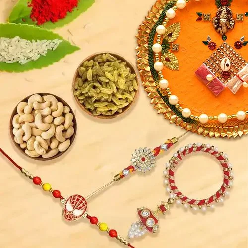 Royal Rakhi Thali Essentials