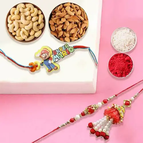 Healthy n Wealthy Rakhi Thali Galore