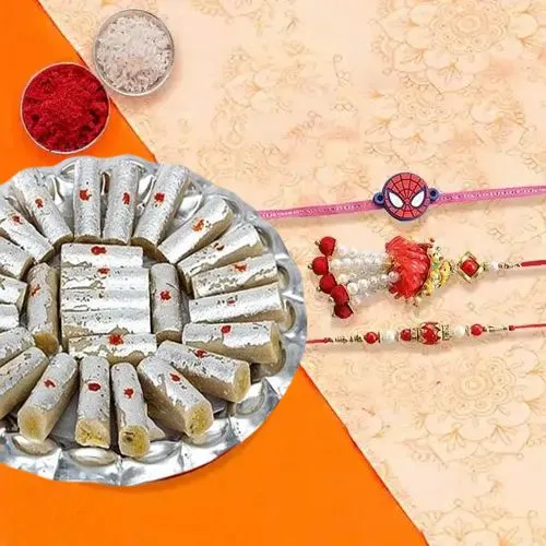 Gorgeous Family Rakhi Gift Set