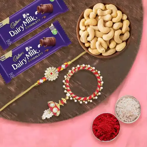 Lumba-Rakhi & Cashew Delight Combo