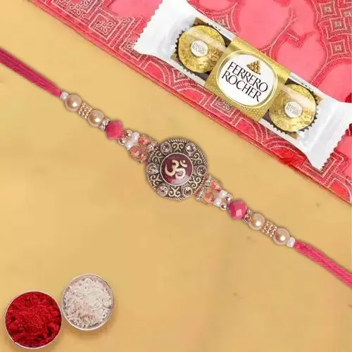 Rakhi with Ferrero Rocher & Ritual Essentials