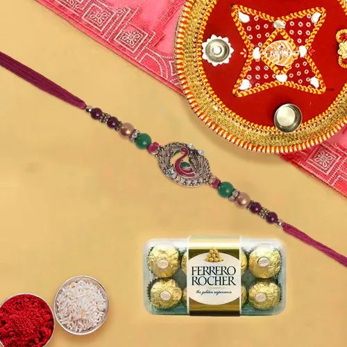 Ferrero Rocher with Rakhi Thali