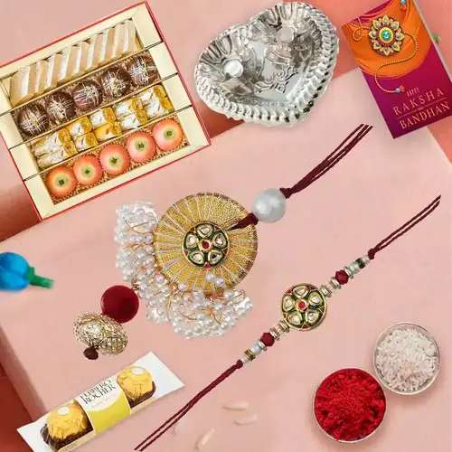 Sweets Fiesta n Ferrero with Chic Couple Rakhi