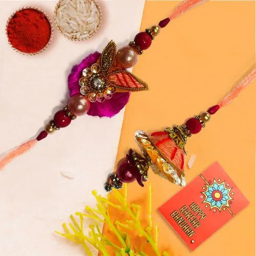 Traditional Bhaiya Bhabhi Rakhi Gift