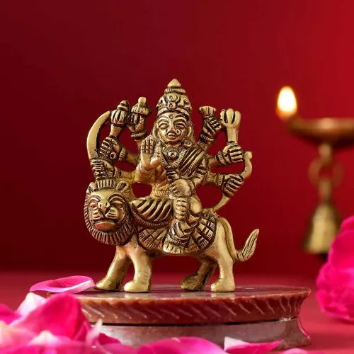 Sacred Durga Goddess Idol