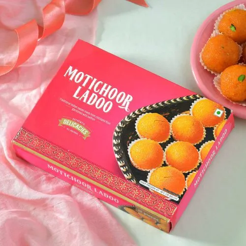Tempting Motichoor Laddoo Delight