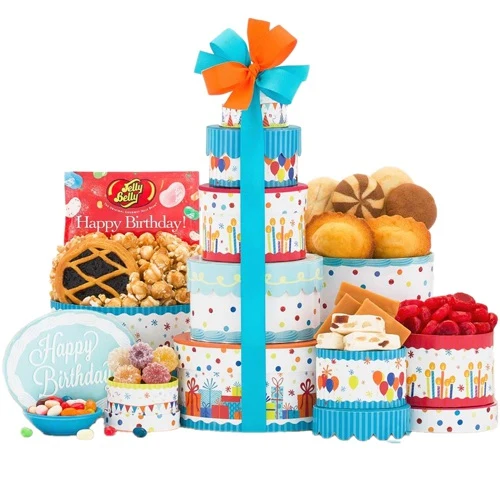 Enticing Birthday Celebration Tower