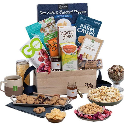 Stunning Gift Without Guilt Basket