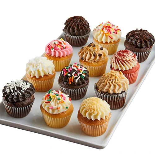 An Appetizing Sweet Dozen Cupcakes