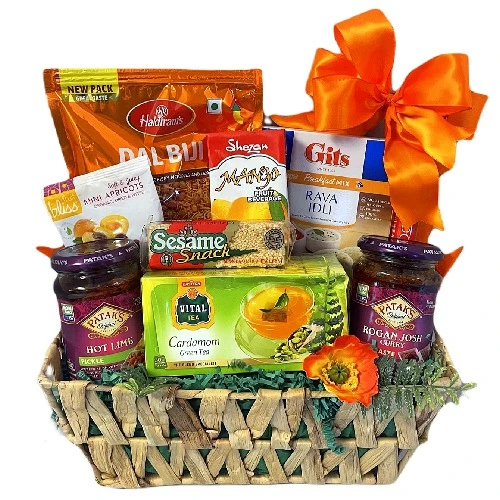 Into India Basket n Temptations