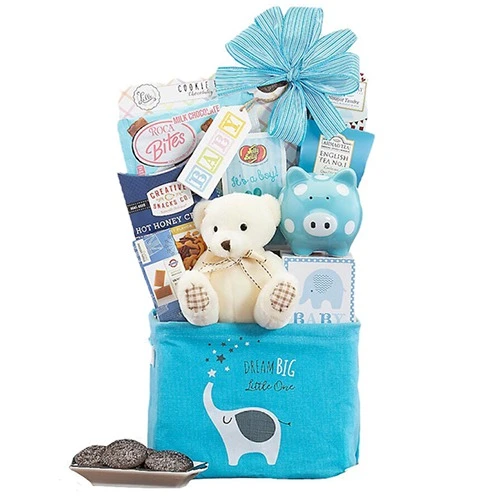 Deluxe Newborn Baby Boy Hamper