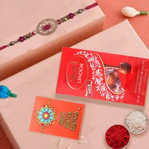 Traditional Rakhi & Gourmet Chocolate Delight