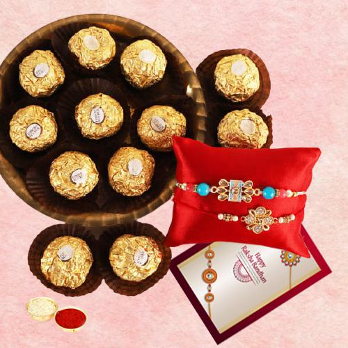 Rakhi Delivery in USA Send Online Rakhi Gifts to USA Cheap Price