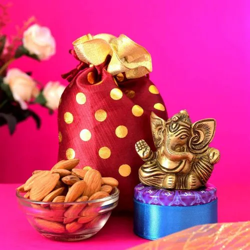Blessings & Nutty Bites: Ganesha Gift Set