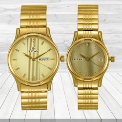 Titan gold watch price list cheap