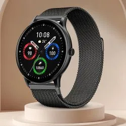 Dark Grey Fire Boltt Smart Watch