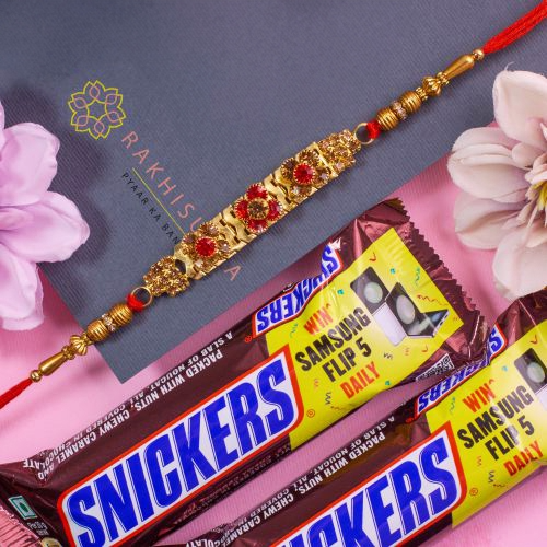 Rakhi & Chocolates Gift Bundle