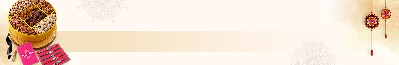 5 Rakhi Sets With Dry Fruits