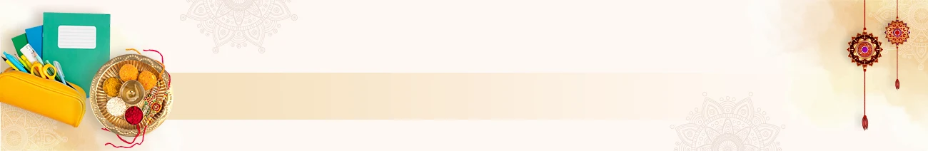 Rakhi with Stationery