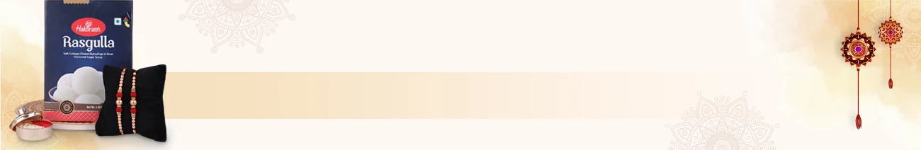 2 Rakhi Sets With Sweets