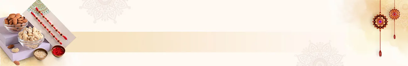 Rakhi with Dryfruits