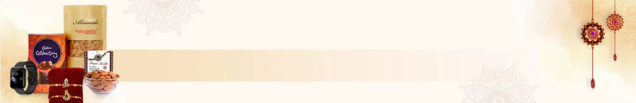 Rakhi With Watch & Chocolate or Dry Fruits